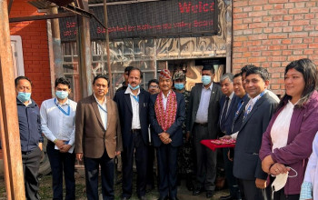 भक्तपुर क्यान्सर अस्पताल परिसरमा ‘वाटर एटिएम’ 